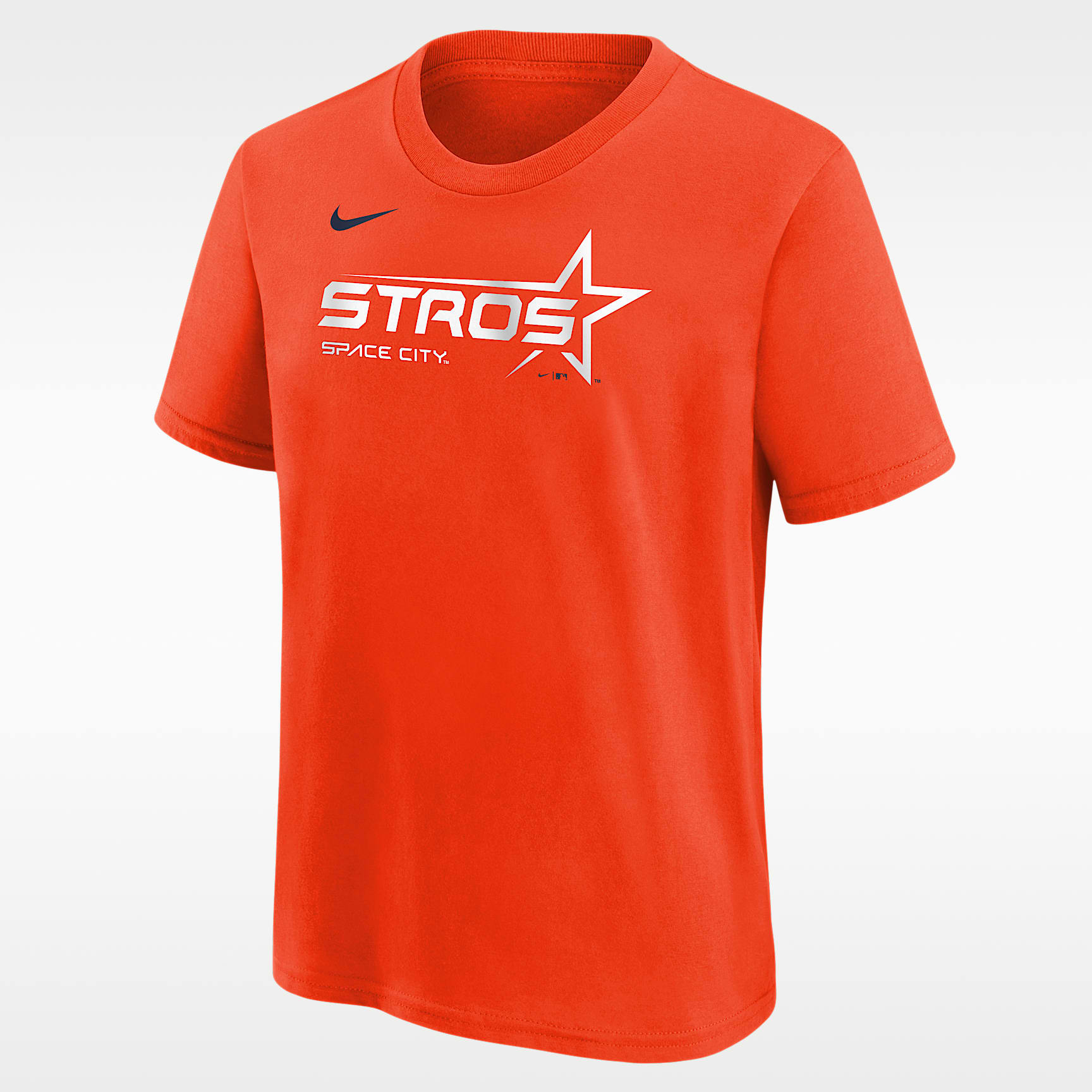 【選手着用モデル】NIKE MLB Houston Astros Tシャツ Houston Astros City Connect Wordmark Big Kids' Nike MLB T-Shirt